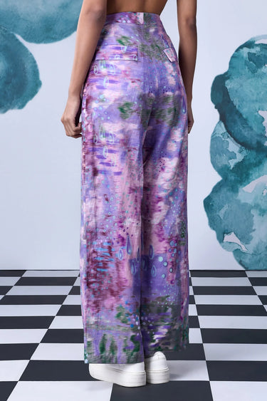 Pool of Tear Loose Fit Trouser- French Lavender - Genes Online Store