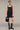 Women's Premium Black Cutwork Embroidered Mini Dress