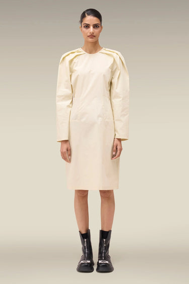 Premium Wax Paper Cotton Poplin Dress