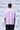 Rabbit Print Cotton Relax Fit Shirt - Smoothie Pink - Genes Online Store