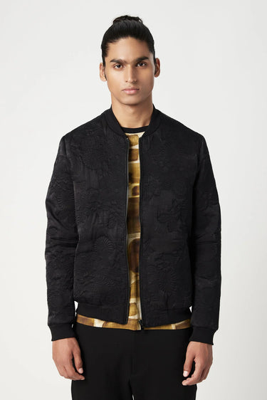 Regular Fit Bomber Jacket - Genes Lecoanet Hemant