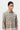 Regular Fit Button-Up Short Kurta with All-Over Kantha Print - Genes Lecoanet Hemant