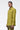 Regular Fit Men's Solid Button-Up Shirt Bright Olive - Genes Lecoanet Hemant