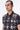 Regular Fit Polo with Solar Wave Check Print - Genes Lecoanet Hemant