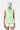 Regular Fit Round Neck Top With Voluminous Hem Mint Green - Genes Lecoanet Hemant