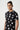 Regular Fit T-Shirt with All-Over Stamp Print - Genes Lecoanet Hemant