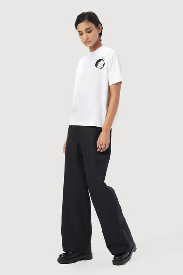 Regular Fit T-Shirt with Signature Gingko Stamp Print - Genes Lecoanet Hemant
