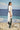 Viscose nylon jumpsuit for women styled for resort wear