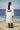 Premium viscose nylon jacket for women styled for resort wear
