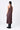 Satin Halter Neck Dress - Chocolate Brown - Genes Lecoanet Hemant
