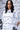 Scribble Text Relax Fit Shirt Dress- White - Genes Online Store