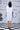Scribble Text Relax Fit Shirt Dress- White - Genes Online Store