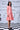 Sequin Placket Relax Fit Dress- Coral Peach - Genes Online Store