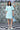 A-line dress with sequin design and structured silhouette