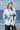 Premium viscose nylon jacket for women showing breathable smooth fabric texture