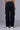 Side Pleat Relax Fit Trousers- Black - Genes Online Store