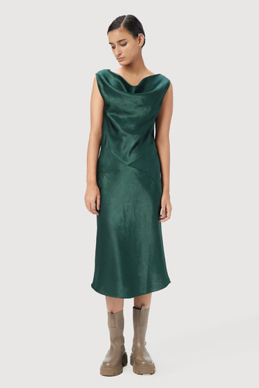 Slim Fit Sleeveless Bias Dress - Genes Lecoanet Hemant