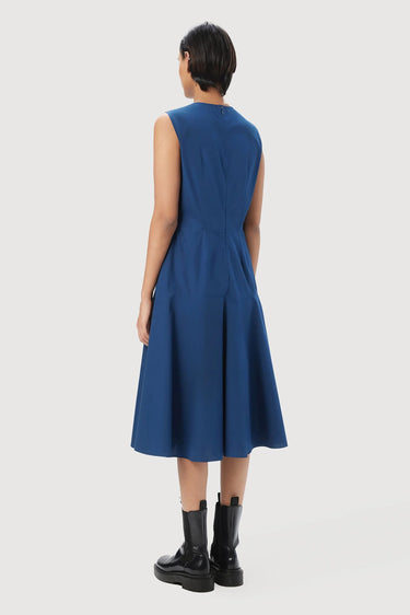 Slim Fit Sleeveless Dress- - Genes Lecoanet Hemant