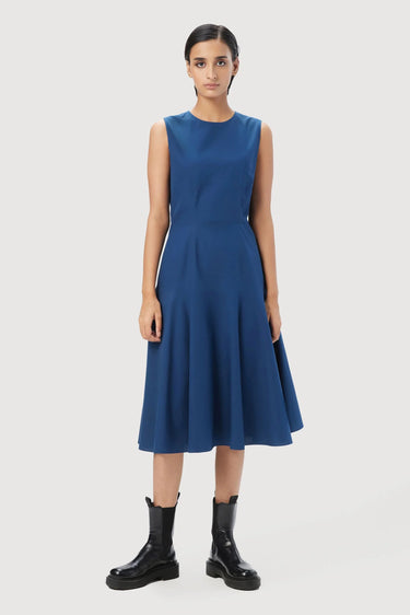 Slim Fit Sleeveless Dress- - Genes Lecoanet Hemant