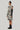 Slim Fit Sleeveless Dress with Eye-catching Large Checks Print - Genes Lecoanet Hemant