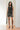 Slim Fit Sleeveless Top with Gather Detail-Black - Genes Lecoanet Hemant