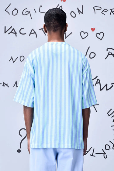 Solo Bunny T-shirt- Blue - Genes Online Store