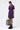 Straight Fit Dress With Tie-Up Waist-Amethyst - Genes Lecoanet Hemant
