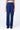 Straight Fit Trousers with Elasticated Back Waistband - Navy Blue - Genes Lecoanet Hemant