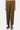 Straight Fit Trousers With Striped Detail-Khaki - Genes Lecoanet Hemant
