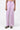 Straight Fit Viscose Satin Trousers with Elastic Waist and Drawstrings