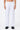 Straight Fit White Linen Trousers