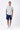 Stripe Crew Neck T-Shirt with UV Flower Print - Genes Lecoanet Hemant