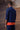 Structured Navy Moto-Collar Jacket - Genes Online Store