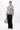 Structured Pleated Shoulder A-Line Jacket -Black - Genes Lecoanet Hemant