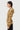 Structured Pleated Shoulder A-Line Jacket -Ochre