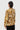 Structured Pleated Shoulder A-Line Jacket -Ochre