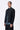 Textured Silk Voile Bomber Jacket - Black