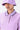 Tropical Print Polo Dress with Contrast Tipping - Lavender - Genes Lecoanet Hemant