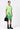 Tropical Print Polo Dress with Contrast Tipping-Mint Green - Genes Lecoanet Hemant