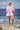 Valentine’s Limited Edition Starfall Cotton Poplin Shirt in blush pink for women