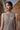 Warm Beige Poly Viscose Dress - Genes Online Store