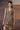 Beige quilted jacket women India with textured pattern and modern silhouette