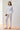 White Linen Shirt with Wide Cuff - Genes Lecoanet Hemant