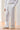 White Linen Trousers with Back Patch Pocket - Genes Lecoanet Hemant