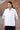 Women white designer shirt with cut out embroidered sleeves, luxury fashion India