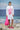 White Premium Cotton Poplin Abstract Print Oversized Dress