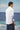 Designer white cotton shirt men by Genes Lecoanet Hemant with dotted floral print