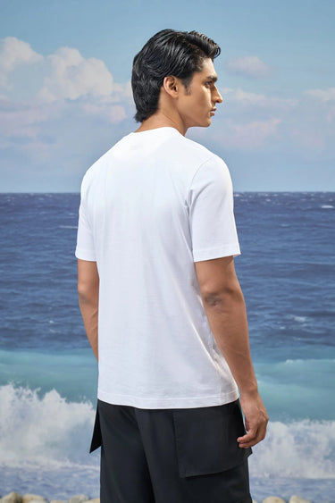 White Premium Cotton Single Jersey T-Shirt