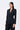 Women's Black Poly Wool Jacket - Genes Lecoanet Hemant