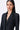 Women's Black Poly Wool Jacket - Genes Lecoanet Hemant